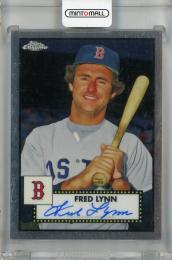 2021 Topps Chrome Platinum Anniversary Fred Lynn Autographs #PA-FL Boston Red Sox
