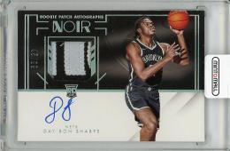 2021-22 PANINI Noir Day'Ron Sharpe Rookie Patch Autograph【45/99】