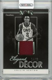 【裏面微スレあり】2018-19 PANINI Noir Collin Sexton Player Worn Material【14/65】