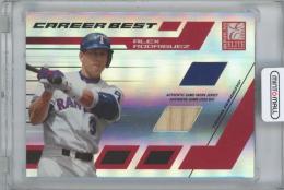 2004 DONRUSS Elite Career Best Combos Bat-Jersey / ALEX RODRIGUEZ(Texas Rangers) 【40/50】