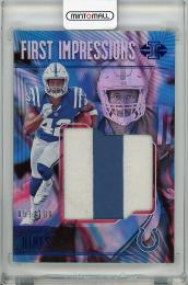 2018 PANINI Illusions  Nyheim Hines Player Worn Material 051/100