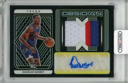 2021-22 PANINI Obsidian Charles Bassey Autograph & Material (RC)【01/10 First No.】