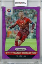 2016 Panini Prizm Euro Cristiano Ronaldo Purple Prizm #97 ※裏面白かけあり【74/99】 Portugal