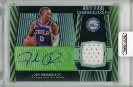 2019-20 PANINI Obsidian Josh Richardson Autograph & Game Worn Material【13/25】