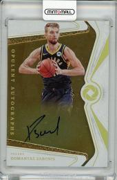 【裏面下側微キズあり】2019-20 PANINI Opulence Domantas Sabonis Autograph【02/10】