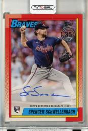 2025 Topps Series 2 Spencer Schwellenbach '90 Topps Autographs #90B2SS