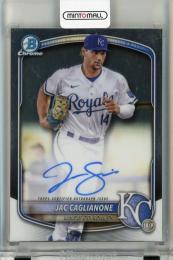 2025 Topps Bowman Chrome Jac Caglianone Prospect Autographs #CPAJCA