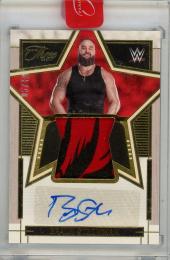 2024 PANINI Three Count WWE Braun Strowman Superstar Swatches Autographs Gold #SABST【05/10】 WWE