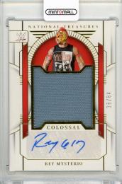 2024 PANINI National Treasures WWE Rey Mysterio Colossal Mat Material Signatures #36【38/84】 WWE
