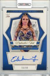 2024 PANINI National Treasures WWE Elektra Lopez Definitive Ink #21【10/99】 WWE