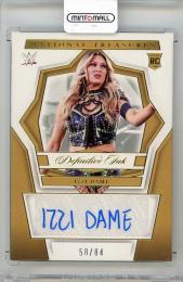 2024 PANINI National Treasures WWE Izzi Dame Definitive Ink #51【58/84】 WWE