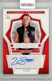 2024 PANINI National Treasures WWE Zoey Stark Definitive Ink Holo Silver #47【11/25】 WWE