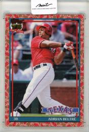 2026 Topps Series 1	Adrian Beltre	Koi Fish ※キズあり	01/50