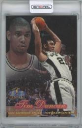 1997-98 FLEER Flair Showcase Row 2 #5 / TIM DUNCAN(San Antonio Spurs)
