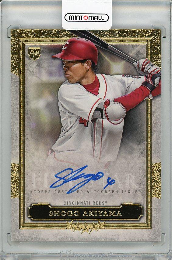 秋山翔吾 直筆サイン 2020 Topps Five Star Career