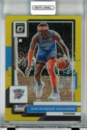 2022-23 Panini Donruss Optic Basketball Shai Gilgeous-Alexander Gold #44【07/10】 Oklahoma City Thunder