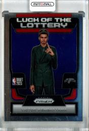 2023-24 Panini Prizm Basketball Victor Wembanyama Luck of the Lottery #7 RC San Antonio Spurs