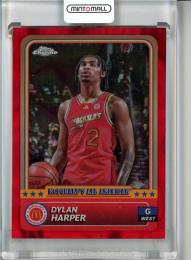 2024 Topps Chrome McDonald's All American Dylan Harper Red Lava Refractors #38【102/125】