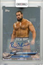 2018 TOPPS WWE Then Now Forever Autographs Silver #168 Rusev 【13/25】