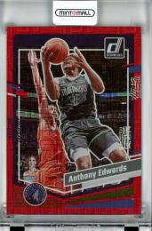 2023-24 Panini Donruss Basketball Anthony Edwards Choice Red #137【18/99】 Minnesota Timberwolves