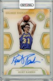 【表面若干スレあり、裏面若干インク付着あり】2019-20 PANINI Opulence Kurt Rambis Autograph【35/79】