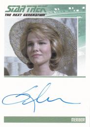 2016 RITTENHOUSE Star Trek The Next Generation Portfolio Prints Series 2 TNG Design Autograph  Jennifer Nash as Meribor