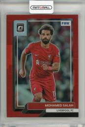 2022-23 PANINI Donruss Liverpool FC Mohamed Salah #76 Oprtic Red 116/165