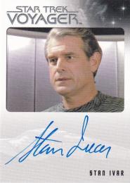 2015 RITTENHOUSE Star Trek Voyager Heroes & Villains Autograph  Stan Ivar as Mark Johnson