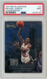 1997 Metal Universe Championship Michael Jordan 【PSA9】《MINT》 Chicago Bulls