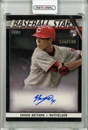 2020 Topps Series 2 Shogo Akiyama Baseball Stars Autographs Black【135/199】 Cincinnati Reds