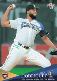 2021 BBM 北海道日本ハムファイターズ #F21 ロドリゲス レギュラーカード