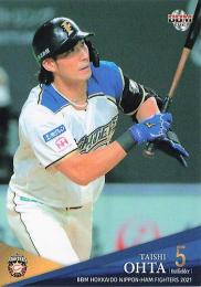 2021 BBM 北海道日本ハムファイターズ #F57 大田泰示 レギュラーカード