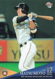2021 BBM 北海道日本ハムファイターズ #F60 松本剛 レギュラーカード