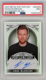 2024 LEAF Pop Century Metal Ewan Mcgregor Prismatic Silver #BAEMG【9/15】【PSA9】 movie