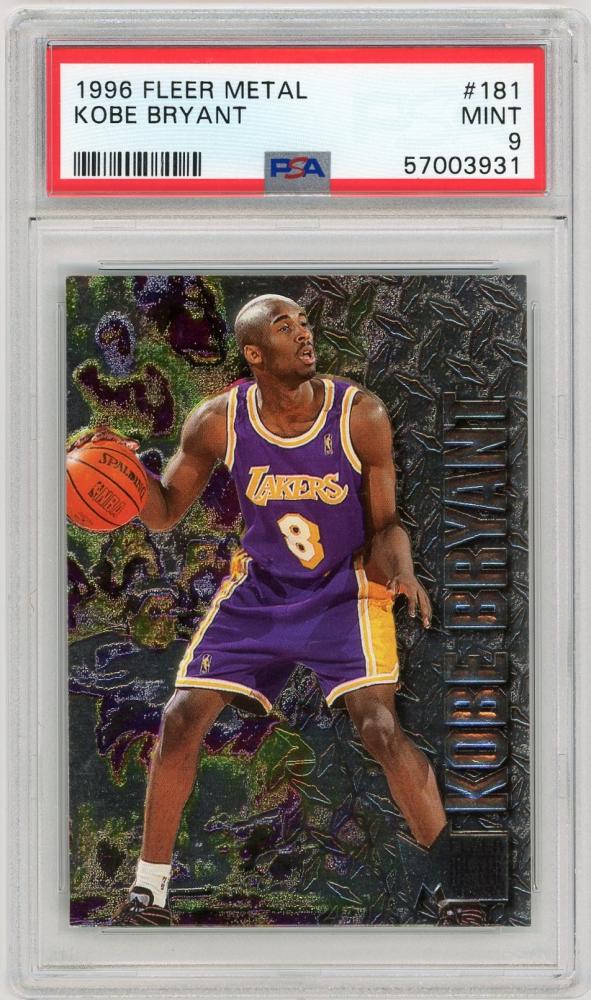 超激レア 96-97 StadiumClub Kobe Bryant コービーブライアント SSP RC ＃R9 Lakers NBA レジェンド HOF スーパースター PSA8