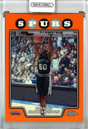 2008-09 Topps Chrome David Robinson Refractors Orange #173【497/499】 San Antonio Spurs
