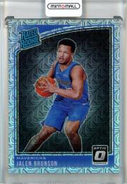 2018-19 Panini Donruss Optic Basketball Jalen Brunson Rated Rookie Mojo Prizm #179 Dallas Mavericks