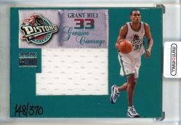 1999-00 Fleer SkyBox Premium Grant Hill Genuine Coverage #4【148/370】 Detroit Pistons