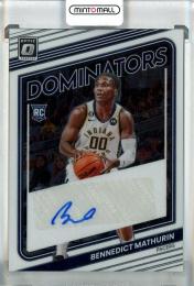 2022-23 Panini Donruss Optic Basketball Bennedict Mathurin Rookie Dominators Signatures #34 RC【25/49】 Indiana Pacers
