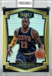 2015-16 Panini Select Basketball LeBron James Prizms Silver #147 Cleveland Cavaliers