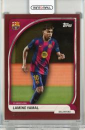 2025-26 Topps FC Barcelona Collector Tin Lamine Yamal Dark Red #19【261/350】
