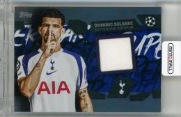2025-26 Topps UEFA Club Competitions Dominic Solanke Superstar Relics #TSRDO