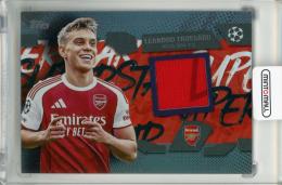 2025-26 Topps UEFA Club Competitions Leandro Trossard Superstar Relics #TSRLT