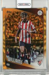 2025-26 Topps UEFA Japan Edition Nico Williams Orange Inferno Holo #38【08/25】