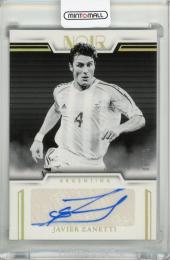 2025-26 Panini Noir Road to FIFA World Cup Javier Zanetti Autographs Noir Color Gold #34【06/25】《初期傷あり》