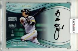 2023 EPOCH 日本プロ野球OBクラブ  HOLOGRAFICA 多村仁志 直筆サインカード 銀箔版【36/44】 ソフトバンク