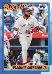 2025 Topps SERIES.1 MLB #T90-12 Vladimir Guerrero Jr.【'90 Topps Baseball 35th Anniversary】インサートカード