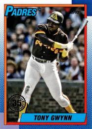 2025 Topps SERIES.1 MLB #T90-40 Tony Gwynn【'90 Topps Baseball 35th Anniversary】インサートカード