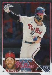 2023 Topps Chrome MLB #3 Bryce Harper レギュラーカード