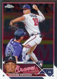 2023 Topps Chrome MLB #48 Vaughn Grissom レギュラーカード RC